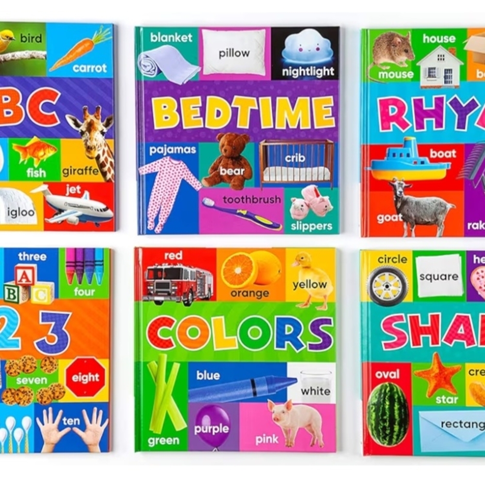 Vibrant Learning Book Set for Kids